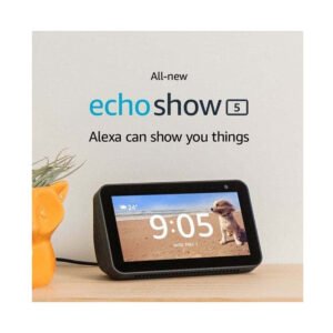 Alexa Echo Show 5´´ (2da generación, edición 2021) – Pantalla inteligente HD Negro y Blanco
