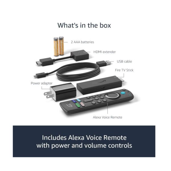 Fire TV Stick con Alexa (incluye controles de TV), Dispositivo de streaming en HD - Imagen 3