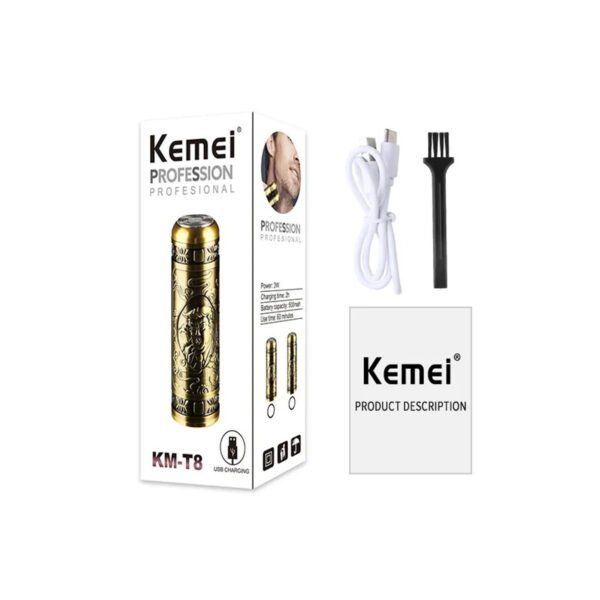 Mini Afeitadora Eléctrica Portátil Kemei KM-T8