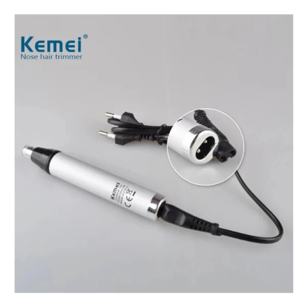 Afeitadora/Depiladora electrica Multifuncion de Nariz, Oidos, Cejas, Eléctrica Recargable Kemei KM-6650 4 en 1 - Imagen 2