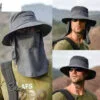 Sombrero unisex de sol con proteccion Solar UPF 50+ para pesca, senderismo, actividades al aire libre variedad de colores