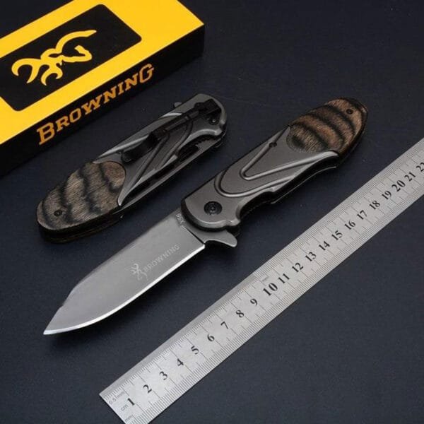 Navaja Táctica Browning X56 Militar Supervivencia Camping - Imagen 2