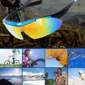 Gafas de sol SILVER KNIGHT Polarizadas deportivas intercambiables 5 lentes con vision nocturna