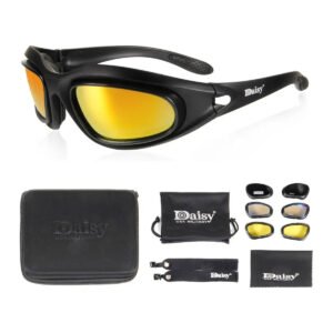 Gafas Daisy Tácticas 4 Lentes Intercambiables Polarizadas