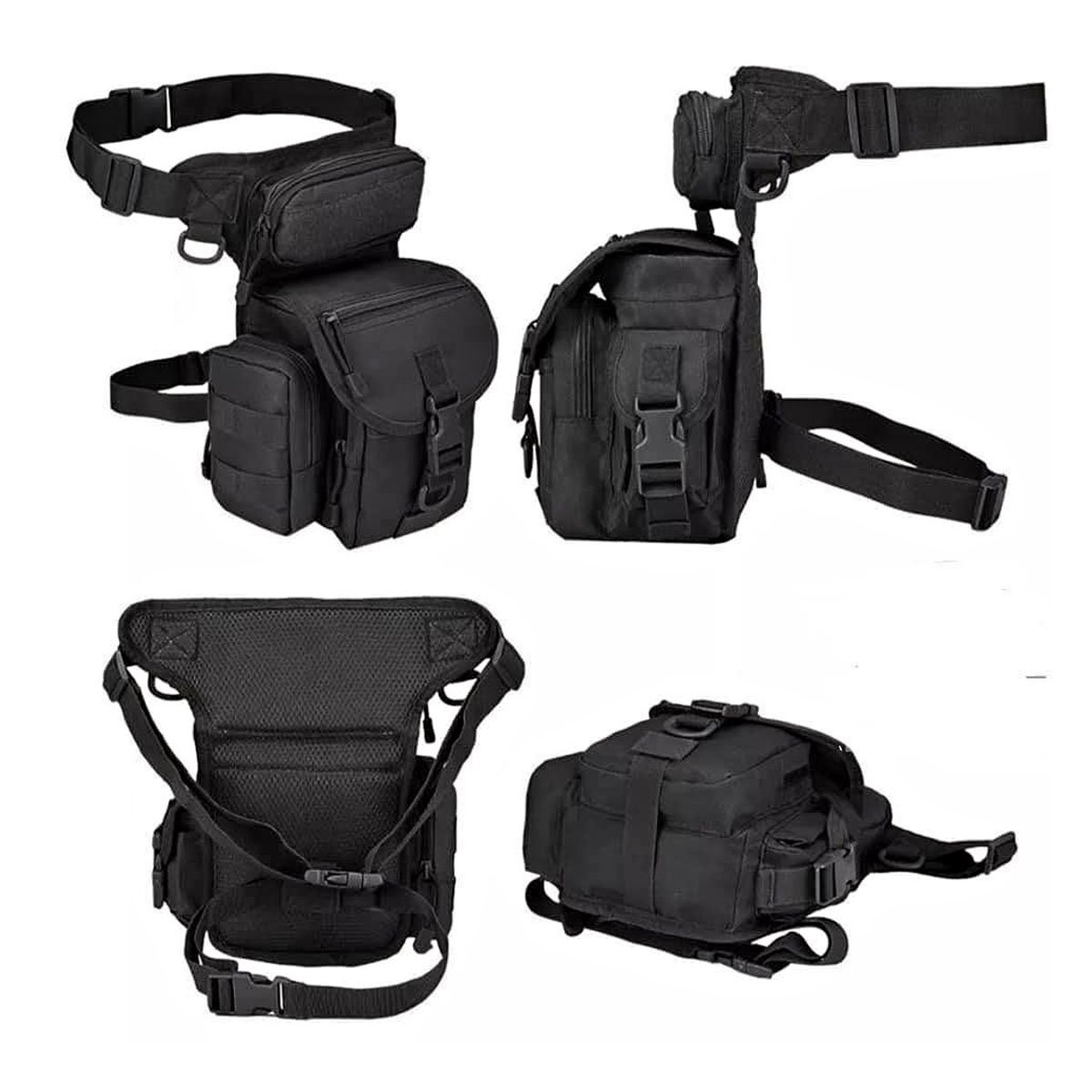 Bolso Muslera Tactical, ideal para viajes, moto, alpinismo, senderismo